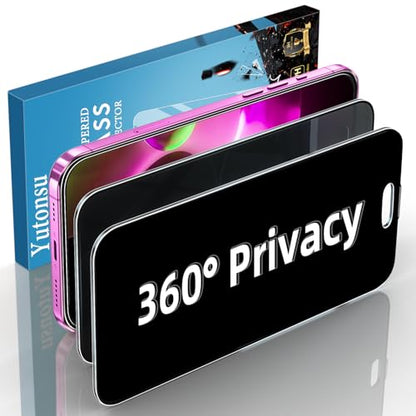 360 Degree Privacy Screen Protector for iPhone 16 Plus 6.7-Inch - size: iPhone 16 Plus