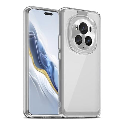 Case for Honor Magic 6 Pro 5G, Military Grade Drop Protection Phone Case, Yellowing Resistant, Anti-Scratch Hard PC Back, Shockproof Hard Ultra-Thin Protective Cover, Clear - size: Honor Magic 6 Pro