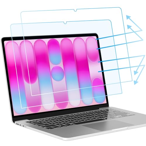 2 Pack Anti Blue Light Screen Protector Compatible with 2026 MacBook Neo 13-Inch, Eye Protection Matte Anti Glare Film for 13in Mac Neo A18 Pro Chip - size: MacBook Neo 13 Inch