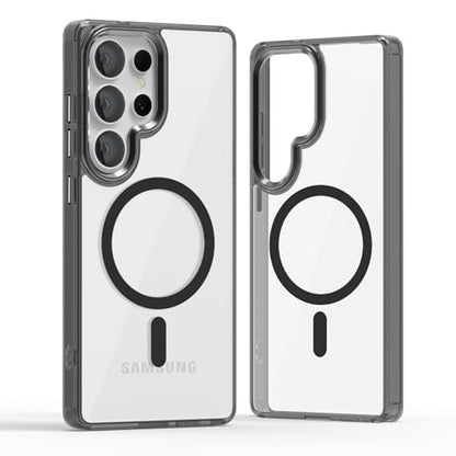 Lunivop for Samsung Galaxy s25 Ultra Case Hard [Compatible with Magsafe Wireless Charging] Yellowing Resistant Magnetic Cover Clear para S 25 Ultra 6.9 '' 5G 2025 Rugged Best Phone Cases Black - color: Black, size: Compatible with Samsung Galaxy S25 Ultra
