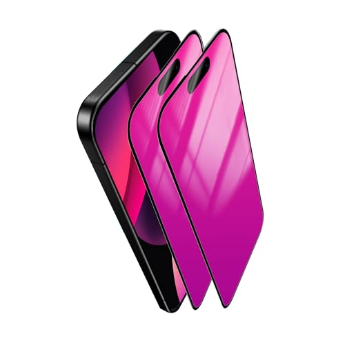 Privacy Screen Protector for iPhone 17 2 Pack (Pink) - color: for iPhone 17 (Pink)