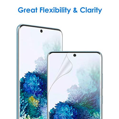 JETech TPU Screen Protector for Samsung Galaxy S20 Plus, 2-Pack - size: Galaxy S20 Plus