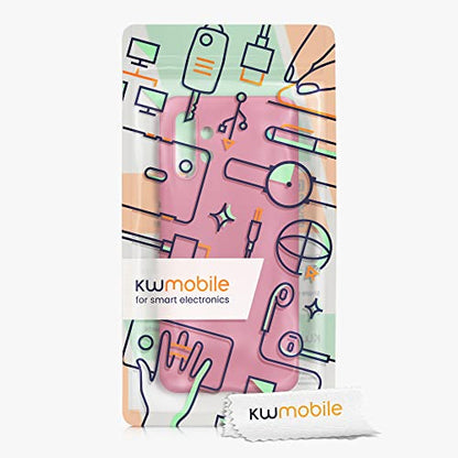 kwmobile Case Compatible with Samsung Galaxy A13 4G Case - Soft Slim Protective TPU Silicone Cover - Dark Rose - color: Dark Rose, size: Galaxy A13 4G