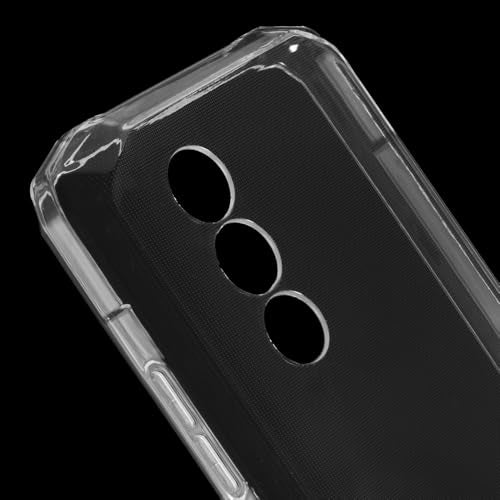 Protective Case for Doogee Blade 10 Power - Clear | 6.56" Slim Shockproof Bumper Back Cover Anti-Scratch Flexible TPU Shell, Grip-Friendly - color: Clear