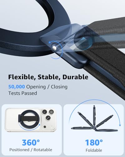 SUPERONE for MagSafe Phone Grip Kickstand, Magnetic Phone Ring Holder