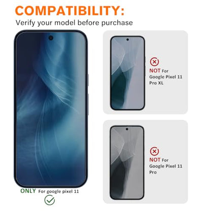 3 Pack for Google Pixel 11 Camera Lens Protector - size: for Google Pixel 11