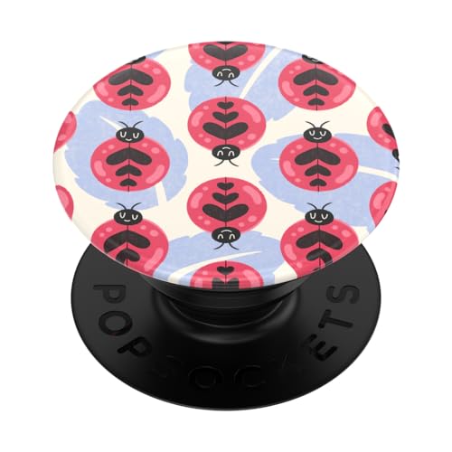 PopSockets Adhesive Phone Grip, Holder, Phone Stand, Cute - Lady Bug - color: Lady Bug, style: Adhesive