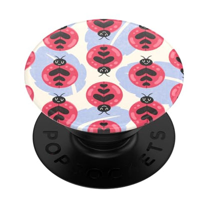 PopSockets Adhesive Phone Grip, Holder, Phone Stand, Cute - Lady Bug - color: Lady Bug, style: Adhesive