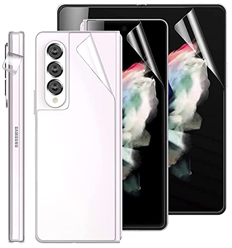 Screen Protector Wrap for Samsung Galaxy Z Fold 3 Phone - Clear