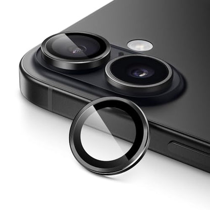 JETech Camera Lens Protector for iPhone 17, Black, 1 Set