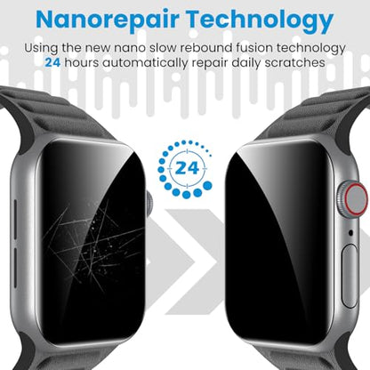 UniqueMe 8 Pack Privacy Screen Protector for Apple Watch Series 10/11 42mm - size: 42mm