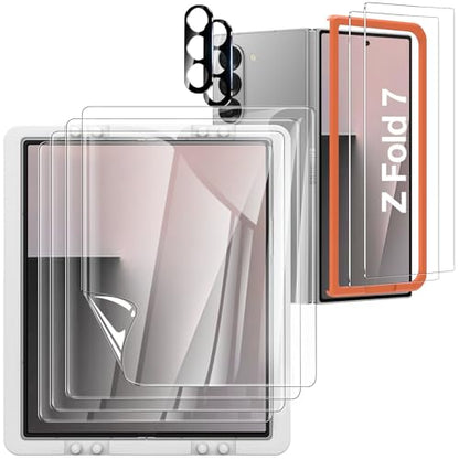 [8 Pack] for Samsung Galaxy Z Fold 7 Screen Protector - size: Z fold 7