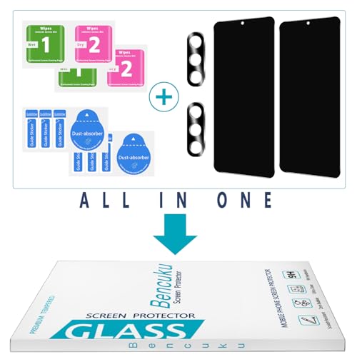 Privacy Screen Protector for Samsung Galaxy S23 5G Tempered Glass - color: Samsung Galaxy S23 5G-Black