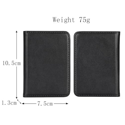 Lipvina For iPhone MagSafe Wallet with Kickstand - Magnetic Card Holder RFID Blocking Compatible with iPhone 17/16/15/14/13/12 Series Pro/Max/Plus (Black) - color: Black