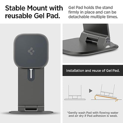 Spigen OneTap Easel Tablet Stand, Magnetic Multi-Angle - size: Multi-Angle Tablet Stand