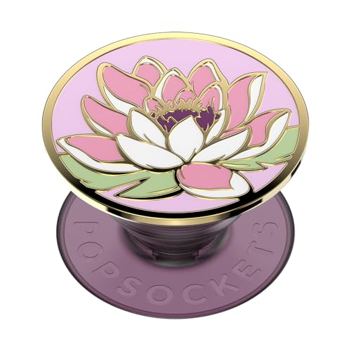 PopSockets Adhesive Phone Grip, Holder- Water Lily - color: Water Lily, style: Adhesive