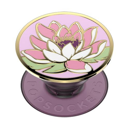 PopSockets Adhesive Phone Grip, Holder- Water Lily - color: Water Lily, style: Adhesive