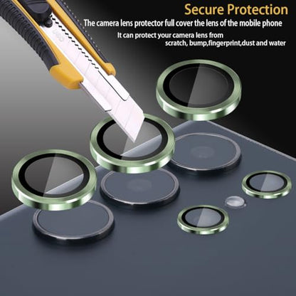 Camera Lens Protector for Samsung Galaxy S25 Ultra, Green - color: Green