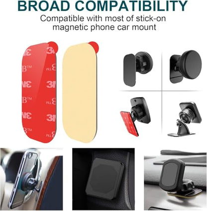 APPS2Car 3M VHB Adhesive Pads Double-Sided Replacement Mounting Tape 4-Pack - size: Rectangle - 1.9"x1.1"