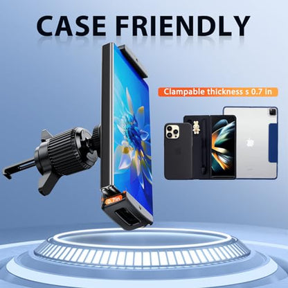 Z Fold 7 Car Mount Accessories, Secure Clamp, A Vent Clip - style: Vent