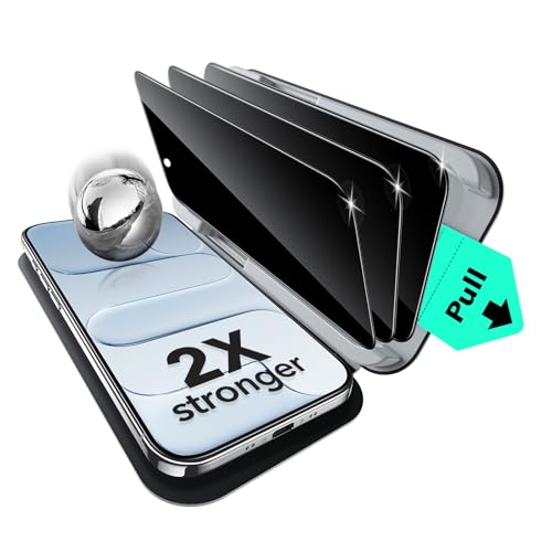 ESR 3 Pack for iPhone 17 Air Privacy Screen Protector, Classic - size: iPhone Air 6.5 inch