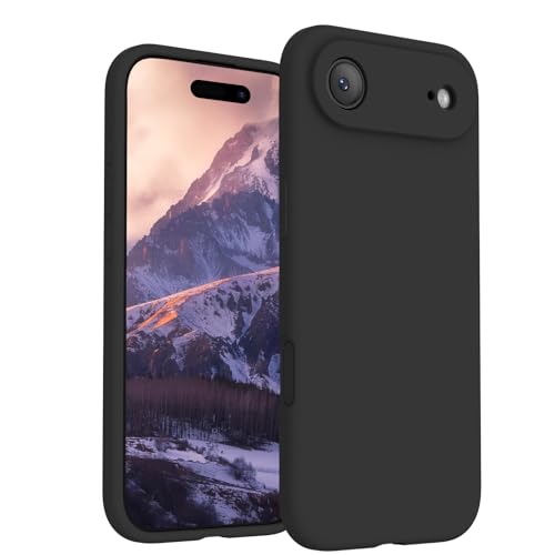 FireNova Magnetic for iPhone Air Case, Compatible with MagSafe, [Integrated Silicone Camera Control Button] [Camera Protection] Microfiber Lining Phone Case for iPhone 17 Air, 6.5", Black - color: Black, size: Iphone Air