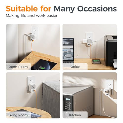 TESSAN USB C Charger Block 20W PD, Fast Charging Adapter Wall Plug - color: Grey, size: 1 USB-C (20W PD)