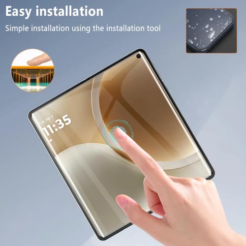 3-Pack Screen Protector for Motorola Moto Razr Fold 2026 Flexible TPU Film, HD Clear Bubble-Free Self-Healing, Support Fingerprint Unlock Protective Cover Film for Moto Razr Fold 2026 - size: Moto Razr Fold 2026