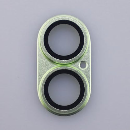 for iPhone 17 Camera Lens Protector Tempered Glass Metal Full Coverage Lens Cover Accessories (Green) - color: Green