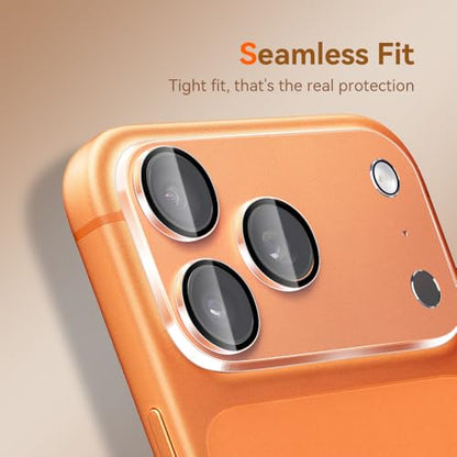 Camera Lens Protector for iPhone 17 Pro 6.3",9H Tempered Glass，Ultra HD, Scratch Resistance Easy to Install，Case Friendly， 3-Pack (iPhone17 pro) - size: iPhone17 pro