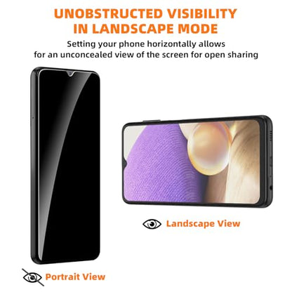 3 Pack Privacy Screen Protector for Samsung Galaxy A32 5G - size: [Privacy] Galaxy A32 (3 Pack)
