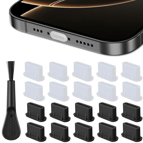 USB C Dust Plug, Type-C Charging Port Cover Silicone USB C Plug Cover