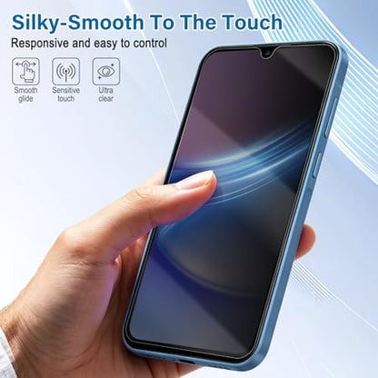 Screen Protector For Samsung Galaxy A15 5G (3-Pack), Tempered Glass Privacy - color: Galaxy A15 5G