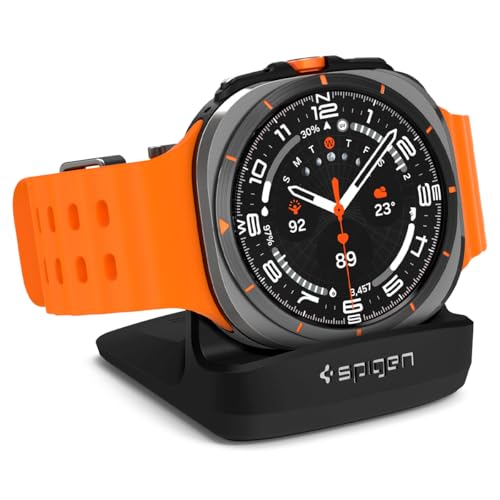 Spigen for Samsung Galaxy Watch Charger Stand, Durable TPU Non-Slip Base