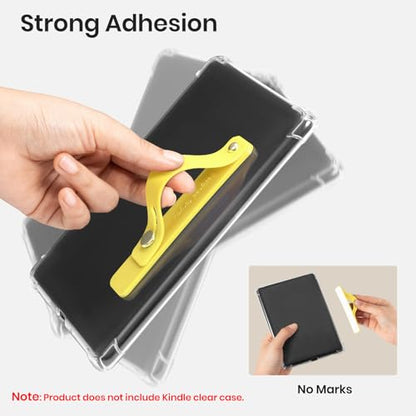 CoBak Hand Strap Holder for Kindle/Tablet - Lightweight TPU - color: Lemon Yellow