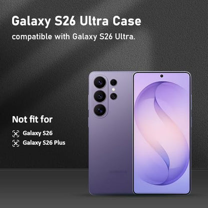 Clear Thin for Samsung Galax S26 Ultra Case, Ultra [Slim Thin] Flexible Clear TPU Phone Case for Galax S26 Ultra Gel Rubber Soft Skin Silicone Protective Case,Transparent