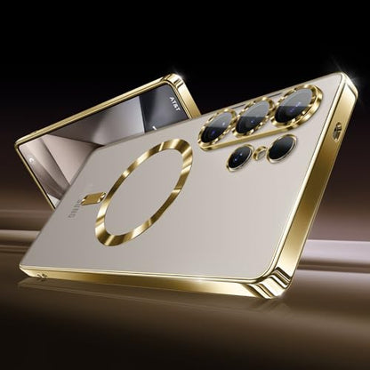 Hurgoer for Samsung Galaxy S26 Case.Soft TPU Electroplated Frame Cover with Clear Back.Drop Tested Protective Full Body Case.Thin Light Slim (Gold, S26) - color: Gold, size: S26
