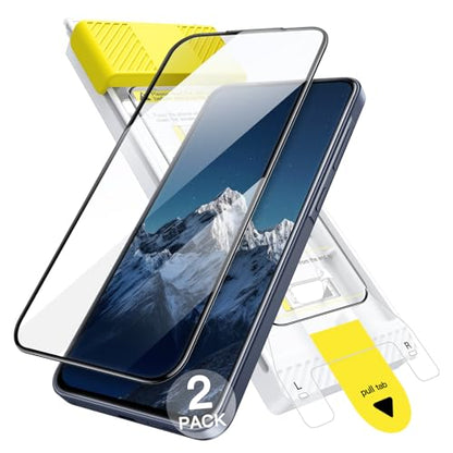 JETech 3D 9H+ Screen Protector for Samsung Galaxy A57, 2-Pack