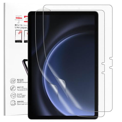 2 Pack Paperfeel Screen Protector for Samsung galaxy Tab S9 FE 5g (10.9 inch)/galaxy Tab S9 (11 inch),Matte PET Film for galaxy Tab S8/ S7 (11 inch), Anti-glare,Write and Draw Like on Paper - size: S9 FE [10.9 inch]/S9 [11 inch]