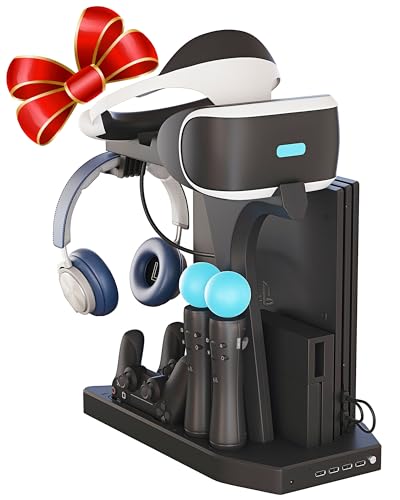 VR Charging Stand, PSVR Charging Station - color: PlayStation 4
