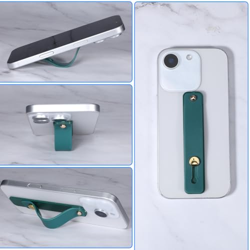 Giantree 6Pcs Phone Grip Strap, Phone Loop Finger Holder, Phones Holder for Hand Smartphones Accessories, Loops for Back of Phones Portable for Most Smartphones
