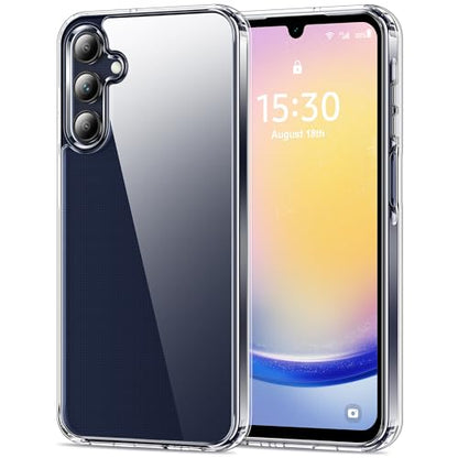 HOOMIL Case for Samsung Galaxy A25, Non-Yellowing, Drop Protection, Anti-Scratch Transparent Hard Back Phone Cover - Crystal Clear - color: Clear, size: A25 5G
