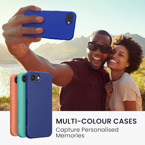 kwmobile Case Compatible with Apple iPhone 17e / iPhone 16e Case - Slim Protective TPU Silicone Phone Cover - Baltic Blue - color: Baltic Blue, size: iPhone 17e / iPhone 16e