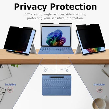 Adeway Magnetic Privacy Screen for Surface Pro 11 13" - size: Pro 13"