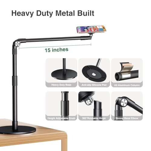 elitehood Magnetic Overhead Phone Stand Tripod for Video Recording - style: Magnetic Stand