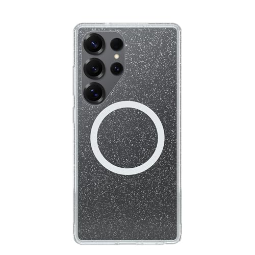 OtterBox Samsung Galaxy S25 Ultra Symmetry Series Clear Magnet Case - Stardust Clear/Glitter