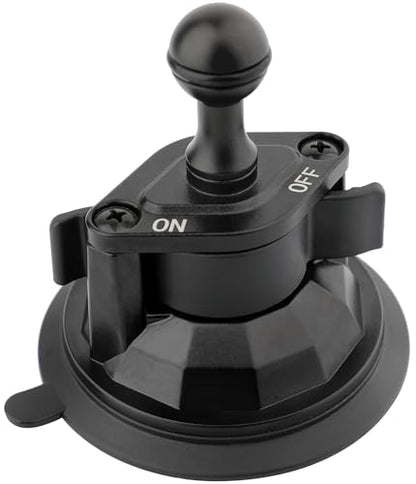 Heavy Duty 20mm Ball Mount Suction Cup, Windshield Suction Cup with Aluminum 20mm Ball for Bulletpoint Mounting Solutions