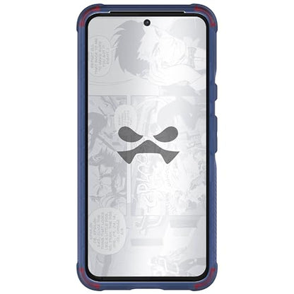 Ghostek Covert Google Pixel 8 Case - Clear Hard Back, Silicone Bumper, Compatible with Wireless Charging, Slim Shockproof Phone Cover (6.2 Inch, Blue) - color: Blue [Limited Edition], size: Pixel 8