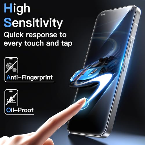 JETech Screen Protector for Nothing Phone 4a Pro, 3-Pack | HD Clear, Anti-Scratch Glass - size: Nothing Phone 4a Pro