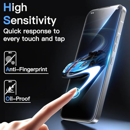 JETech Screen Protector for Nothing Phone 4a Pro, 3-Pack | HD Clear, Anti-Scratch Glass - size: Nothing Phone 4a Pro